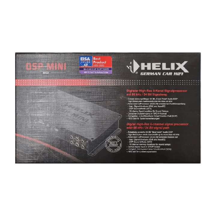 Helix DSP mini MK2 Processore digitale audio 6 Canali Out- Scatola Imballo