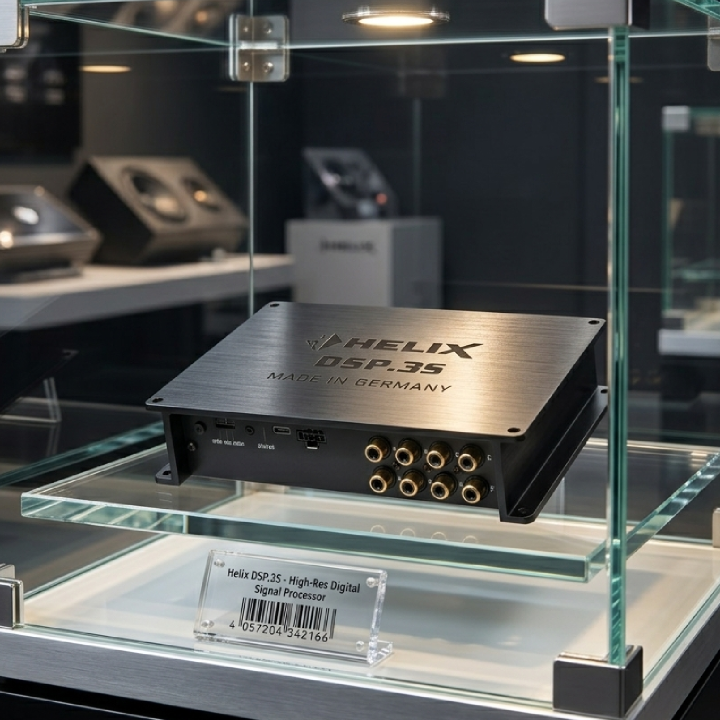 HELIX DSP.3S Processore Digitale Car Audio 8 Canali Out Vetrina