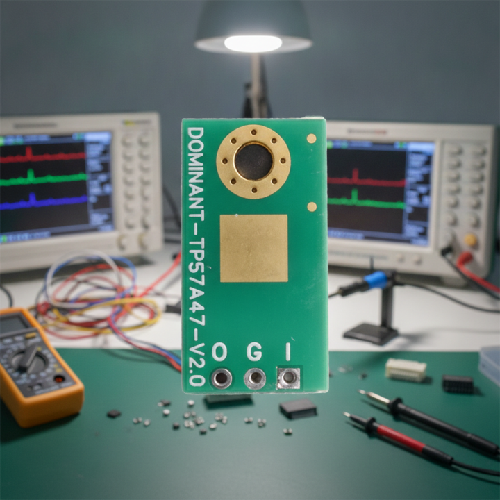 DOMINANT DMT 7815 Gold - Regolatore Positivo Ultra Low Noise Basato su IC Texas Instruments  TPS7A4700 - Rear