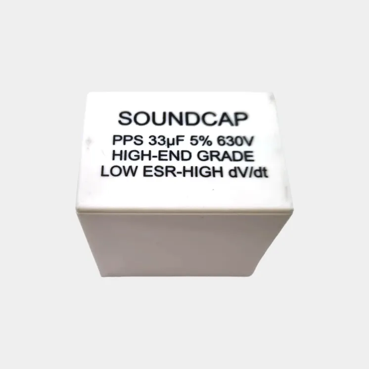 Soundcap PPS 33 uF Condensatore  Radiale 630V 5% SET Crossover