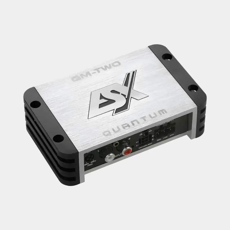ESX Quantum QM-TWO V2: Mini amplificatore 2 canali 600 W