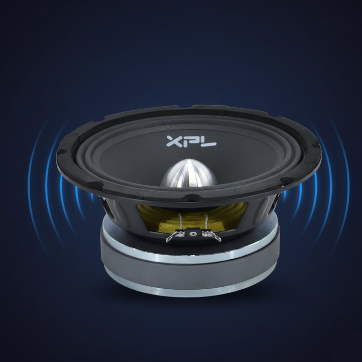 XPL XM08-401 Midwoofer 8" 20cm SPL Alta Efficienza Power Line Car Audio